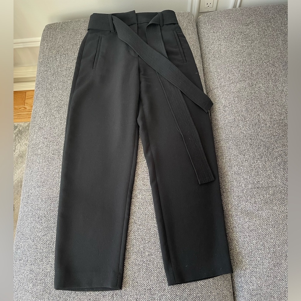 Aritzia Wilfred tie front pants